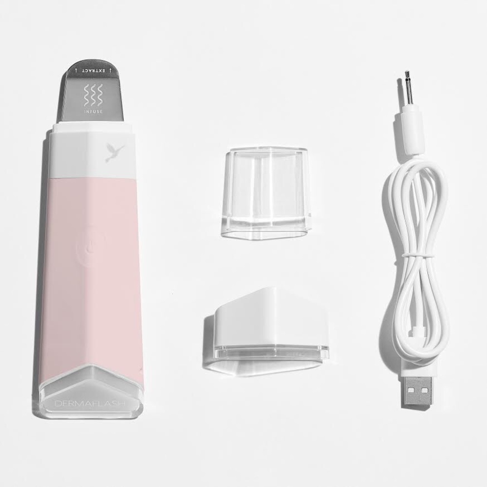 Pink Dermaflash Dermpore Extractor and infusion